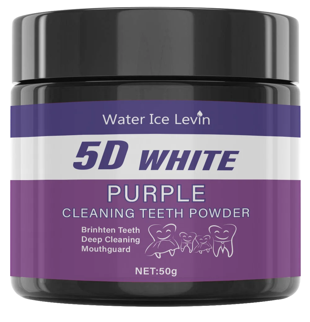 Poudre Blanchissante Violette – Blanchiment Naturel & Nettoyage Profond des Dents | KIARAURA