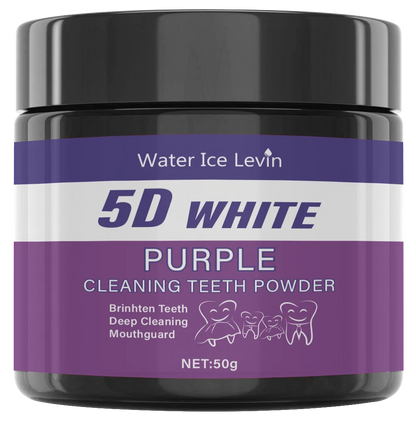 Poudre Blanchissante Violette – Blanchiment Naturel & Nettoyage Profond des Dents | KIARAURA