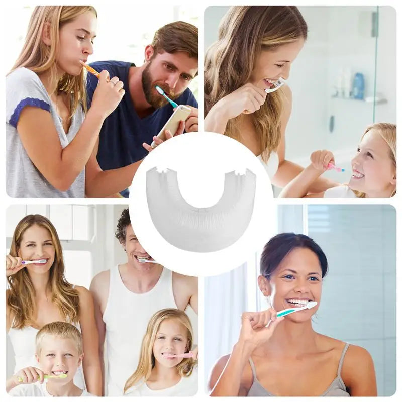 Tête de Rechange Brosse Dents en U : La solution pour un nettoyage intégral Adulte & Enfant