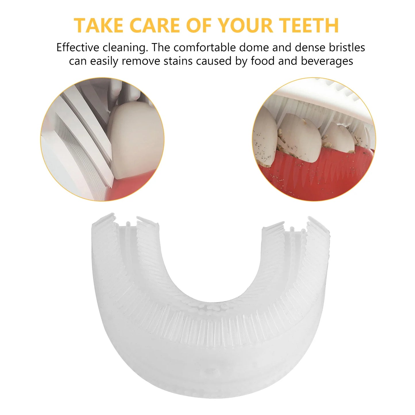 Tête de Rechange Brosse Dents en U : La solution pour un nettoyage intégral Adulte & Enfant